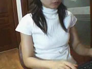 Sexy koreanisches Mädchen vor der Webcam 4
