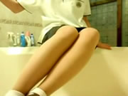 Taiwan Mädchen Masturbation im Badezimmer
