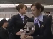 Der Welt wird am besten gedient Stewardess