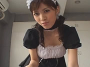 Japan Dienstmädchen Oralsex